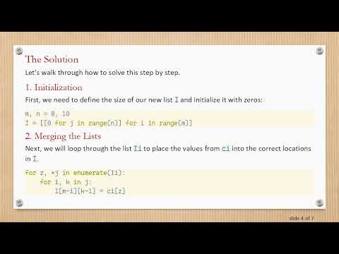 How to Merge Two Lists into Another List in Python