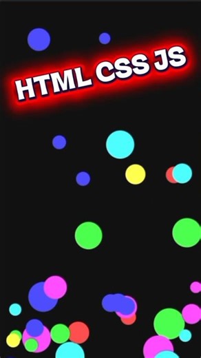 Crazy JavaScript Ball Gravity Effect 😱 #coding #shorts #javascript #python #css #viral #subscribe