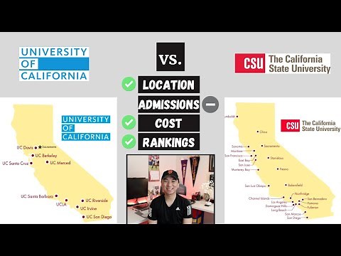 A Detailed Comparison between the UC System and the CSU System