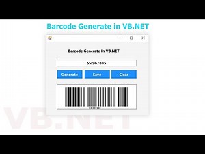 Generate Barcode in VB.NET