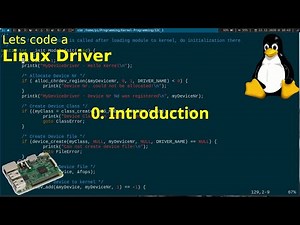 Let's code a Linux Driver - 0: Introduction