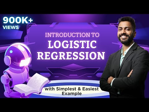 Lec-5: Logistic Regression with Simplest & Easiest Example | Machine Learning