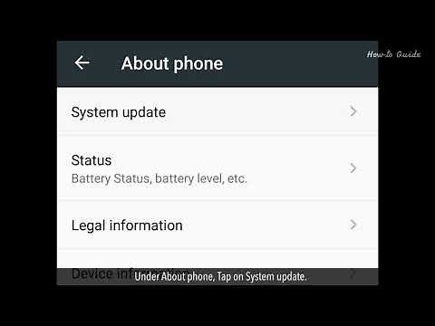 How To Update Android phone