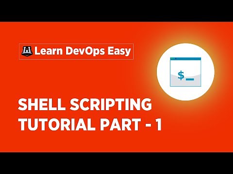 Shell Scripting Tutorial For Beginners - 1 | Shell Scripting Basics | Learn Shell Scripting