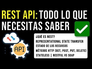What is a REST API and how does it work? | The best explanation in Spanish, for beginners ✅