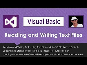 VB Read and Write Text Files and Process Picture Box Images