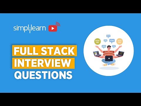 Full Stack Developer Interview Questions 2026 | Web Development Interview Questions | Simplilearn