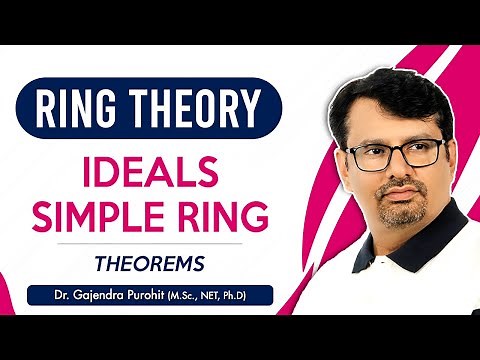 Ideals Of Ring | Ring Theory | Simple Ring | Theorems | Abstract Algebra