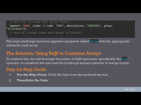 How to Map Two Arrays into One in RxJS and Add a Property