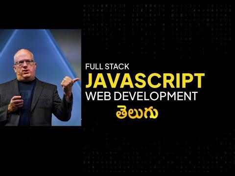 JavaScript full stack (MERN ) Web development in Telugu ( తెలుగు ) - Day 2