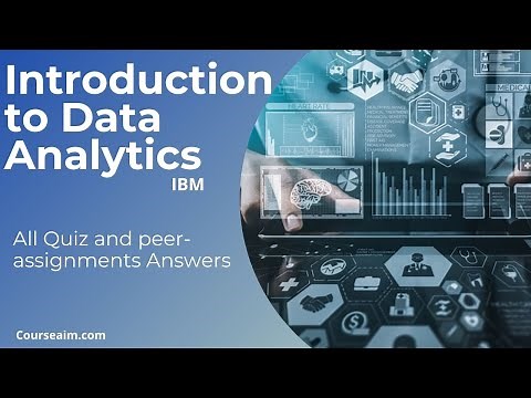 Coursera | Introduction to Data Analytics | All Quiz answers