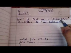 Program to check number is Automorphic, trimorphic or Tri-automorphic.