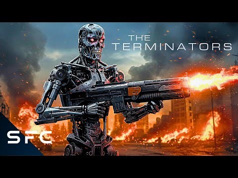 The Terminators | Full Movie | Action Sci-Fi | Robot Invasion! | Jeremy London