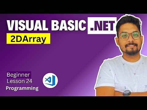 Two Dimensional Array in Visual Basic | VB.Net Array Variables