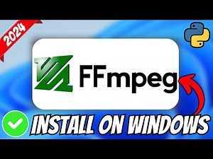 How to Install ffmpeg on Windows 10/11 | Install ffmpeg for Python