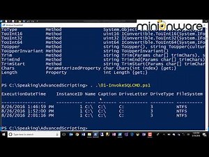 Loading SQL Data From Powershell