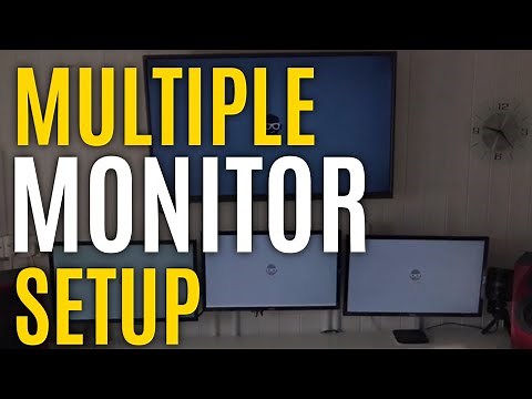 How To Setup 3 Monitors On Laptop | Triple Monitor Setup