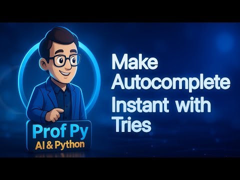 Build Instant Autocomplete: Python Trie + Prefix Index