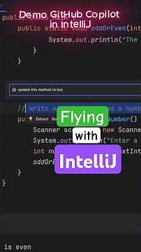 Demo GitHub Copilot in IntelliJ #intellij #githubcopilot