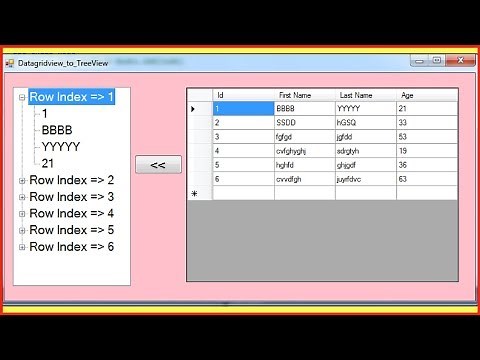 VB.NET - Transfer Datagridview Data To TreeView In VB.Net [ With Source Code ]