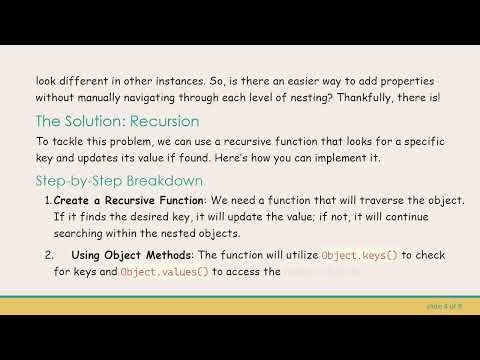 Dynamically Add Properties to Nested Objects in Typescript