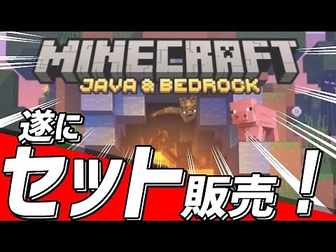 【マイクラ1.19】JAVA版と統合版が一緒に入手できるMOJANG公式アナウンスをわかりやすく解説【マインクラフト/Minecraft】JAVA & BEDROCK EDITION FOR PC