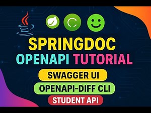 Springdoc OpenAPI Tutorial: Swagger UI, API Testing & API-Diff CLI (JSON/HTML/Markdown Export)