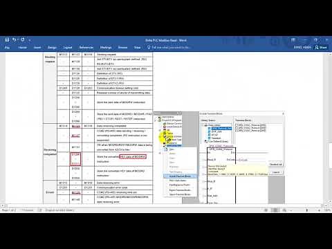 Delta DVP PLC Modbus serial read/write function demo