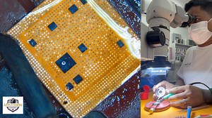 iphone CPU ( central processing unit ) CPU cleaning , reballing . | ALexTech Tv