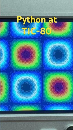 Python vs Lua performance in TIC-80 #lua #python #tic80 #uconsole #clockwork