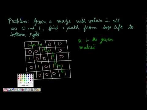 Programming Interviews: Find Path in NXN Maze (Backtracking problem)