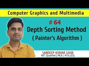 Depth Sorting Method | Painters Algorithm | Computer Graphics and Multimedia