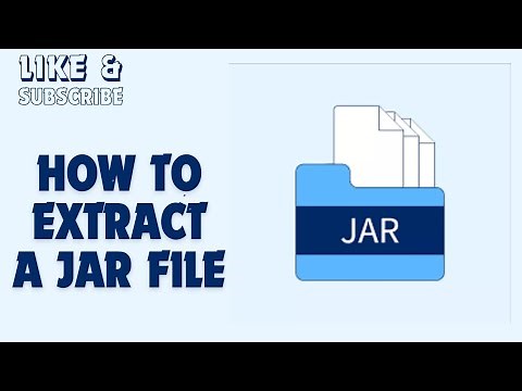 How to Extract a JAR File