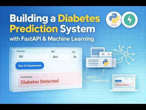 Diabetes Prediction Web App From Kaggle to Production:| Machine Learning + FastAPI + Python