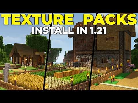 How To Download & Install Texture Packs in Minecraft 1.21