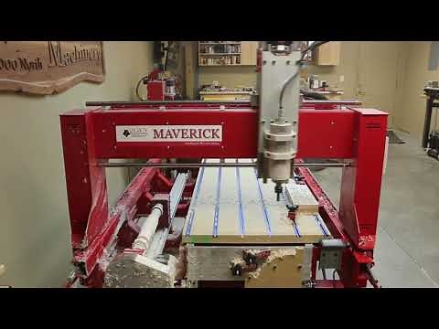 CNC Wood Carving Machine - Maverick 3x5 3-Workstation Demo - Legacy CNC Woodworking Machinery