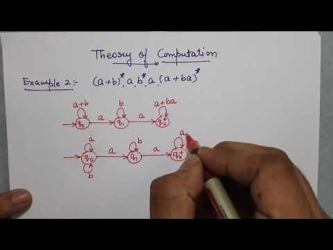 Regular Expressions to Finite Automata Conversion: Solved Examples | Theory of Computation