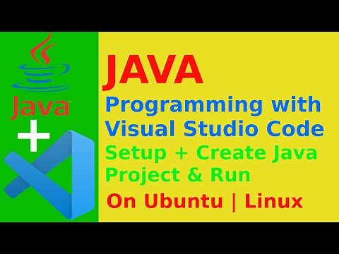 How to create and run Java project on vscode in Ubuntu, Linux | Java Program in Visual Studio Code