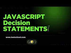 10 JavaScript Decision Statements - if / else if / else