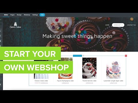 How to start your own webshop with Webador