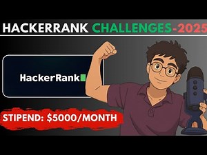 HackerRank Challenge - 2025 | Open To All | $5000/Month | Complete Guide | Software Engineer