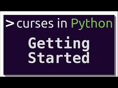 Getting Started with curses in Python | Intro to curses in Python (Part-1)