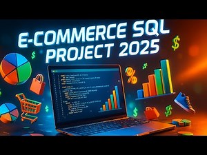 Build a Full E-Commerce SQL Project | Step-by-Step SQL Tutorial 2025