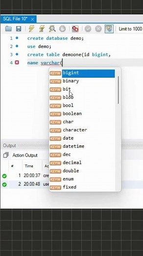 How to Create a Database in MySQL 🔥 | Beginner SQL Tutorial | Step by Step | DinaTechy #ShortsTamil