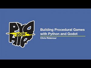 "Building Procedural Games with Python and Godot" - Chris Ridenour
