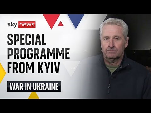 Sky News special programme live from Kyiv