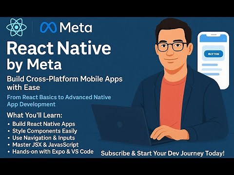 React Native Full Course by Meta | Build Cross-Platform Apps with Real Projects
