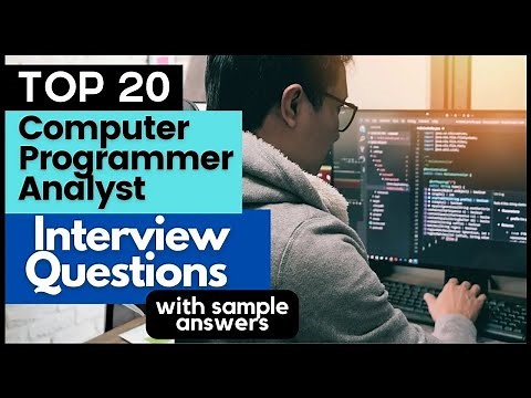 Computer Programmer Analyst Interview Questions and Answers for 2025