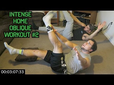Intense 5 Minute At Home Oblique Workout #2
