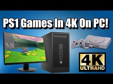 How To Run PS1 Games Up To 4K Or 1080P On PC! It Looks Amazing!